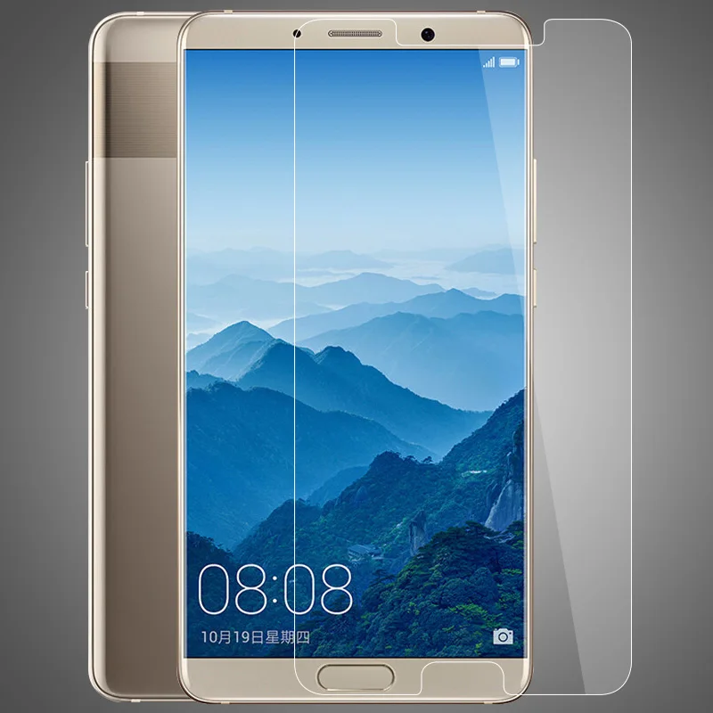 Suntaiho 9H закаленное стекло ультра-тонкий для huawei mate 10 протектор экрана для huawei mate 10 pro(неполный экран - Цвет: Transparent
