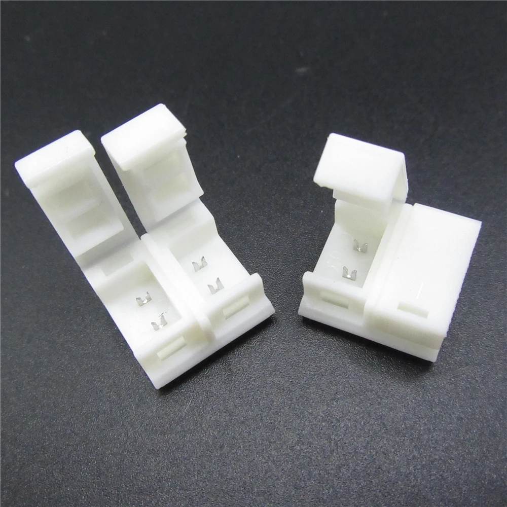 Водонепроницаемая светодиодная лента бесплатный сварочный разъем 2 контакта 8 мм