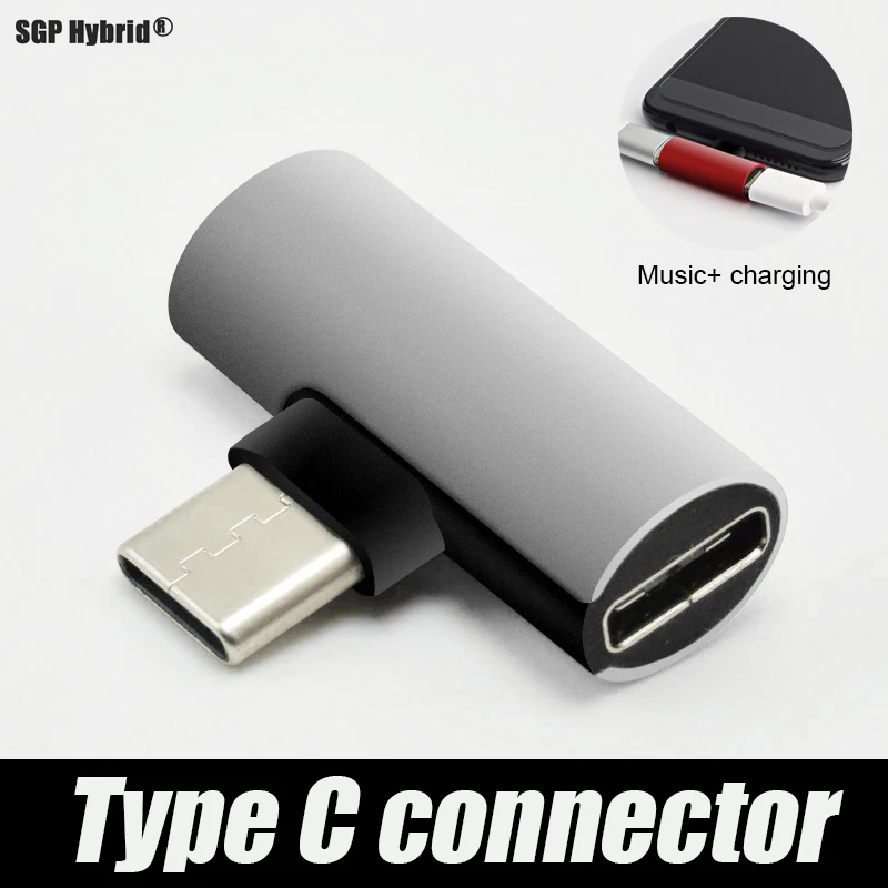 2 в 1 usb Type C type c адаптер AUX аудио шнур кабель для наушников разъем конвертер huawei xiomi