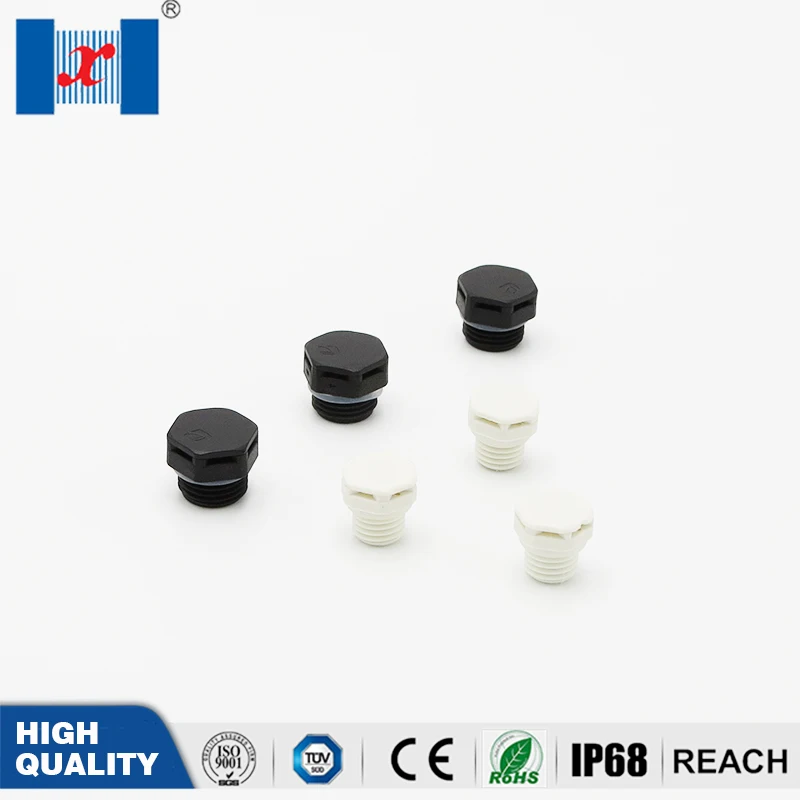 100 шт./пакет M10X1 нейлоновые вентиляционные пробки отверстия винтовые крышки с