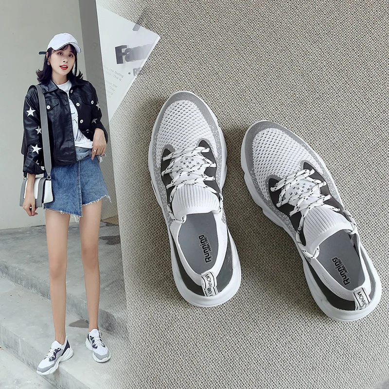 FANPAO Women's Hot Sell Street Casual Walking Sneakers Running Jogging Workout Athleisure Sport Training Travel Footwear WKD02 | Спорт и