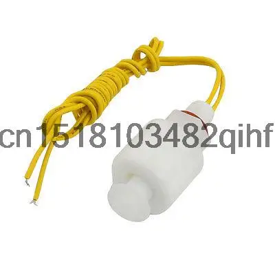 

White Single Ball Tank Liquid Water Level Sensor Floating Switch
