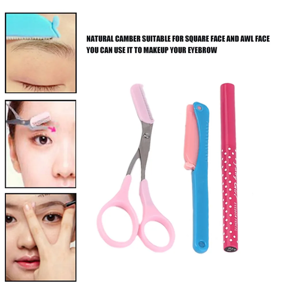 Многофункциональный 4in1 Леди лица косметический набор инструментов Макияж