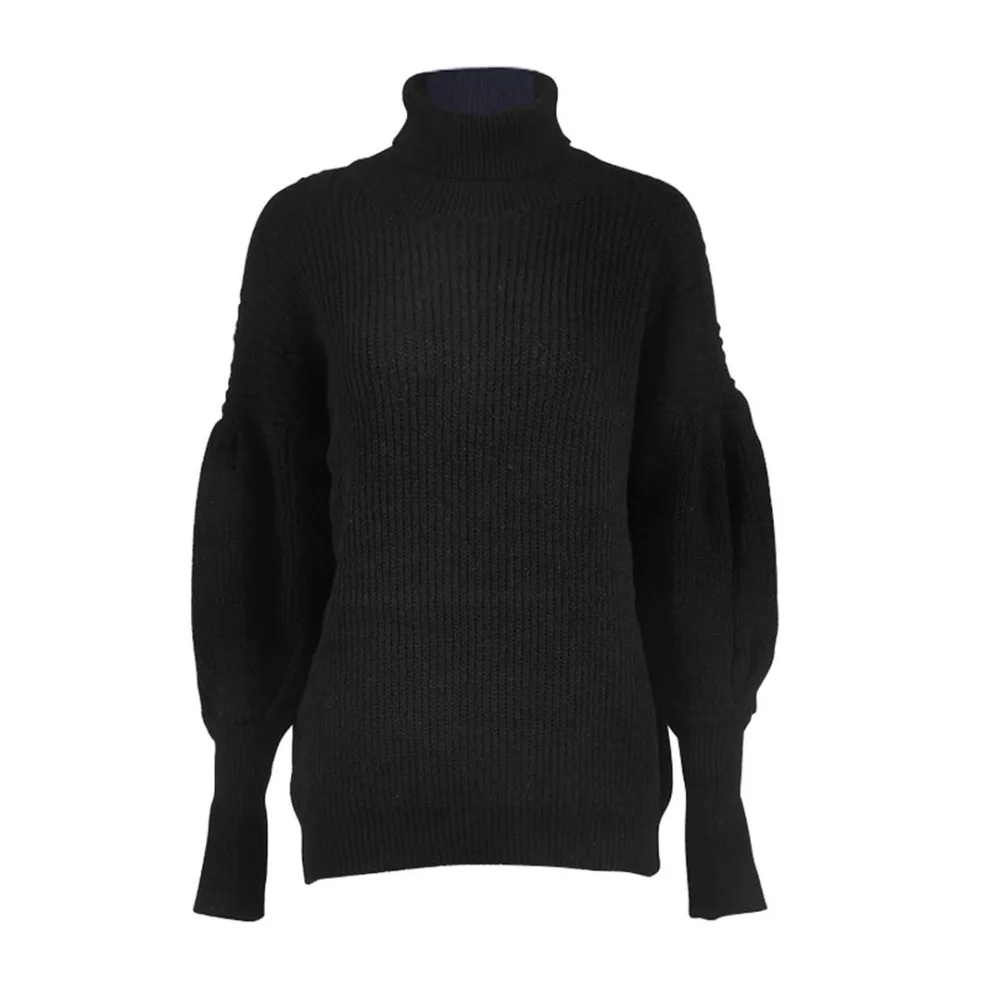 S-XL свитер Женщины пуловер вязаные свитера женский 2018 Осень Зима Мода фонарь
