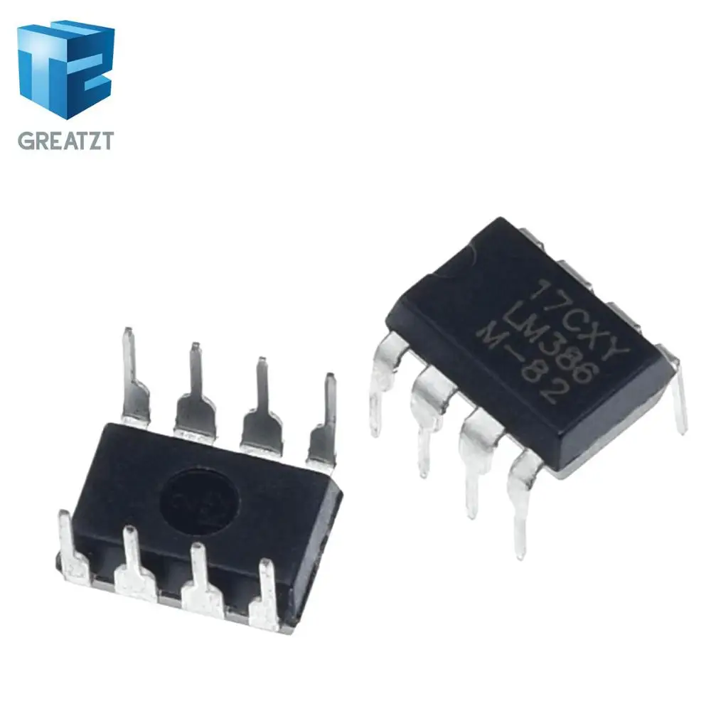 GREATZT 10 шт. LM386 LM386N аудио усилитель мощности DIP 8|amplifier power|amplifier lm386amplifier audio |