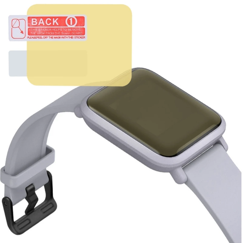 3 комплекта часов защитная пленка из ТПУ Для Xiaomi Huami Amazfit Bip PACE Lite