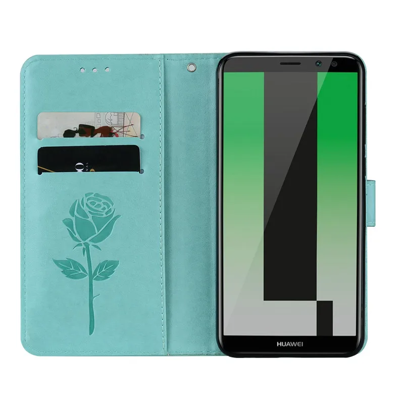 Чехол для Huawei Mate 10 Lite чехол Nova 2i мягкий силиконовый роскошный кожаный флип-чехол |
