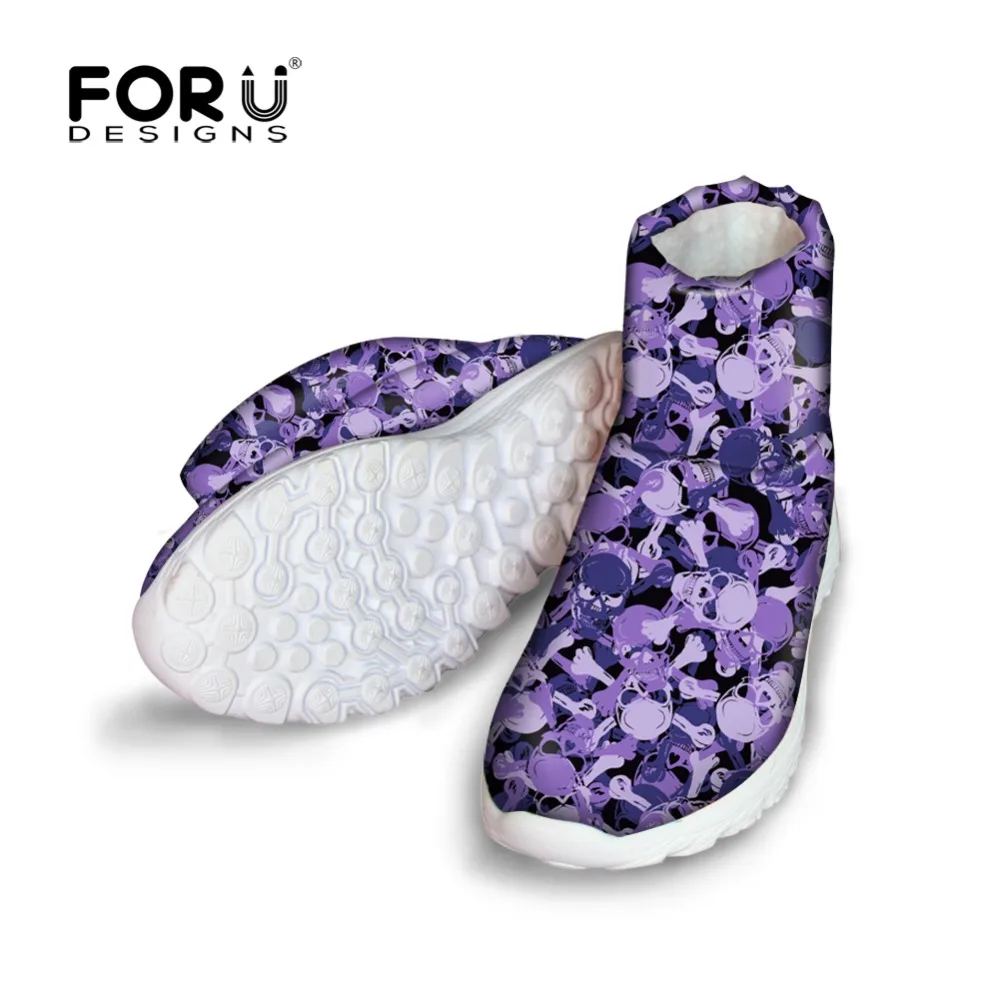 Брендовые дизайнерские женские сапоги FORUDESIGNS для снежной погоды хлопковые