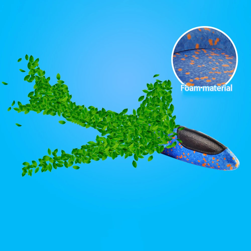 Детский самолет модель игрушки ручной бросок летательный аппарат светильник