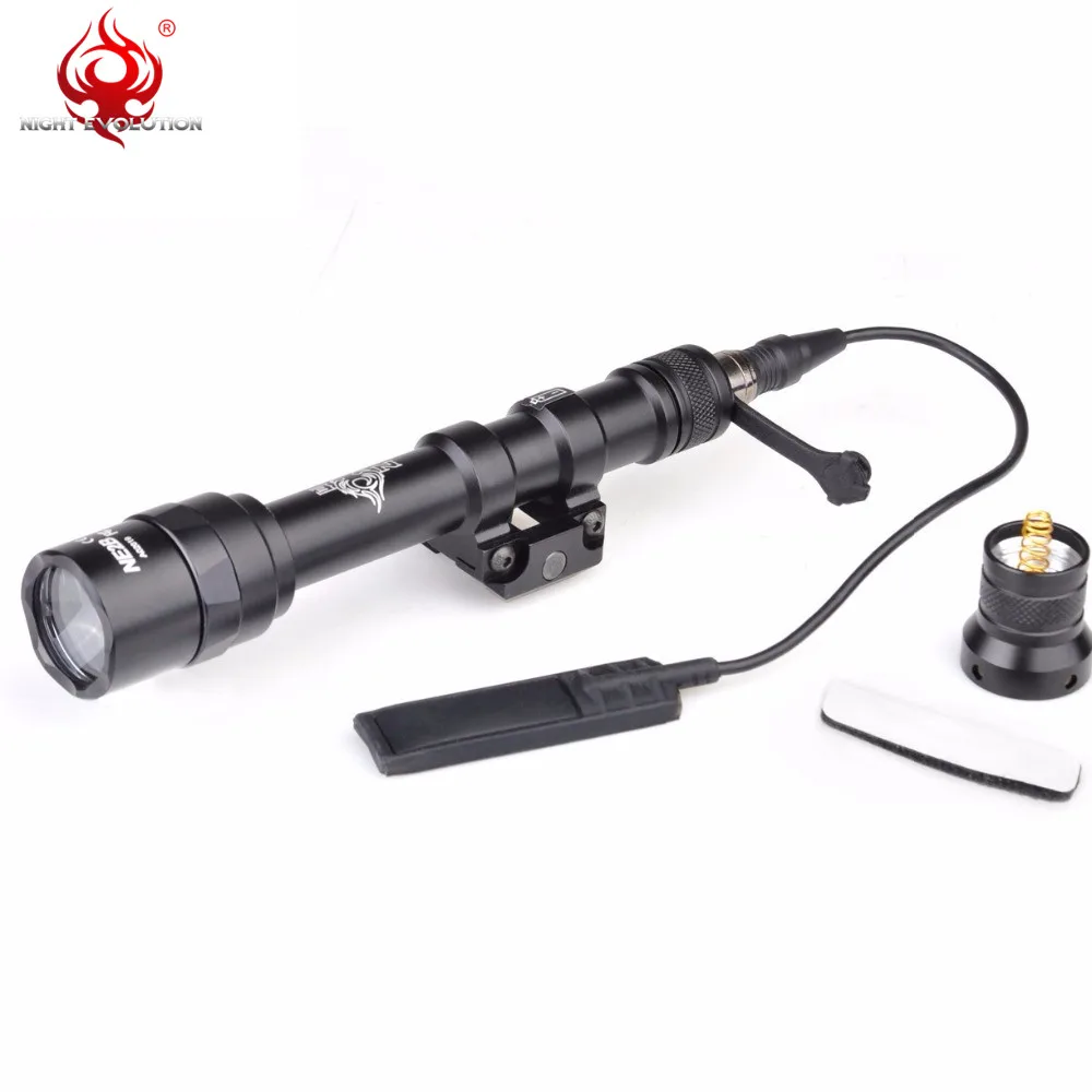 Ночник тактический фонарь M600AA для охоты светильник оружия NE04063|mini scout light|scout lightmini