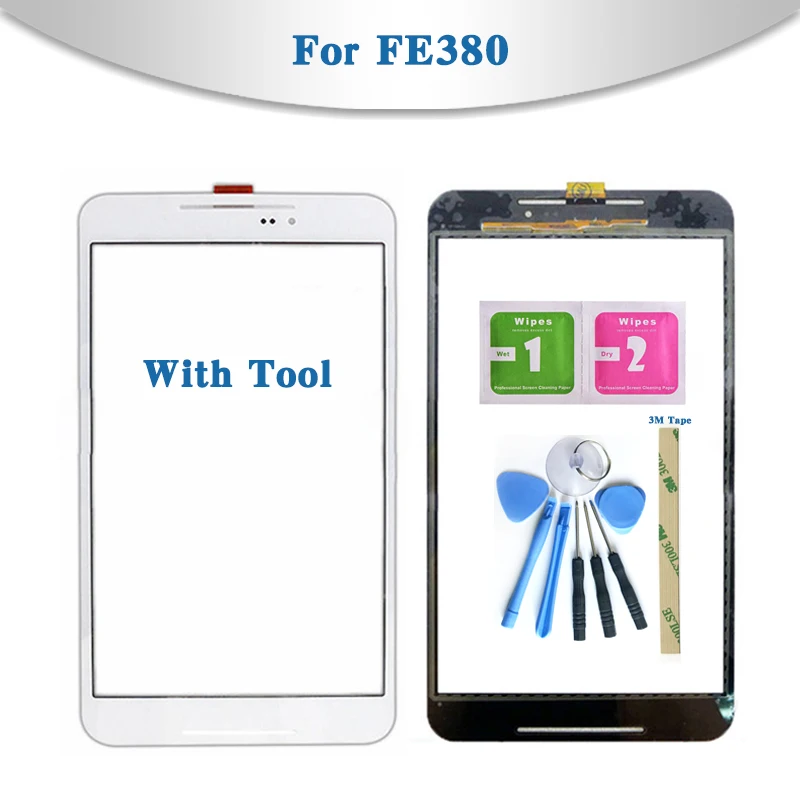 8 0 &quotдля Asus Fonepad FE380 FE380CG FE380CXG K016 планшет сенсорный экран дигитайзер передняя