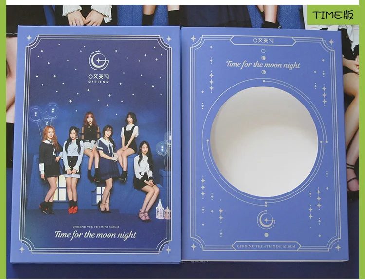 Подписанный GFRIEND с автографом мини альбом время для лунной ночи CD + фотоальбом k pop