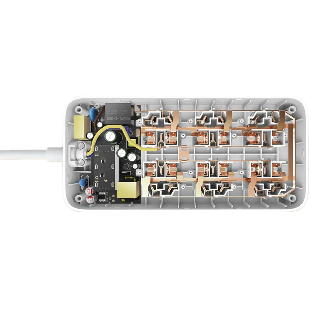 mi Xiao mi умная розетка 3 USB быстрая зарядка 2.1A 6 портов зарядное устройство для умного дома