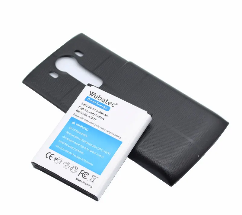 Wubatec 1x6000mAh BL 45B1F Расширенный аккумулятор + задняя крышка для LG V10 H901 VS990 H960A LS992 H968 H961N