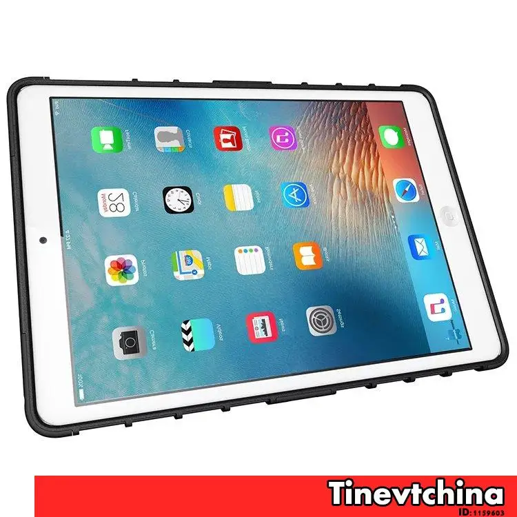 Heavy Duty броня Аргументы За стойки iPad Pro 9.7 дюймов ТПУ &amp PC жесткая Прочный