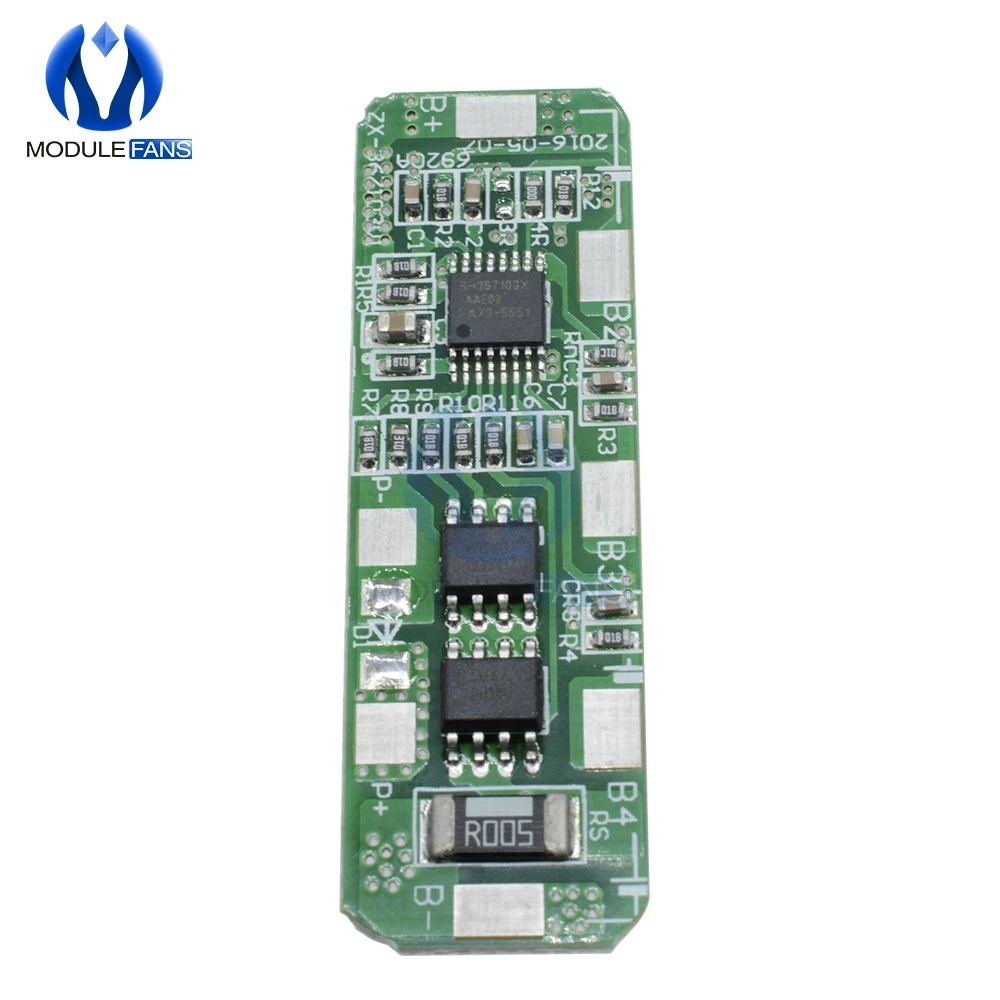 Защитная плата 3A 5A для литий ионной литиевой батареи 4 упаковки|protection board|bms