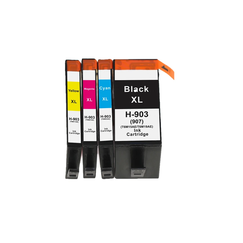 1 комплект Совместимость картуш d'encre pour hp 903 903XL 907 для Officejet Pro 6950 6960 6962 6963 6965 6966 6968 6970 6978 6979 обмен мгновенными сообщениями