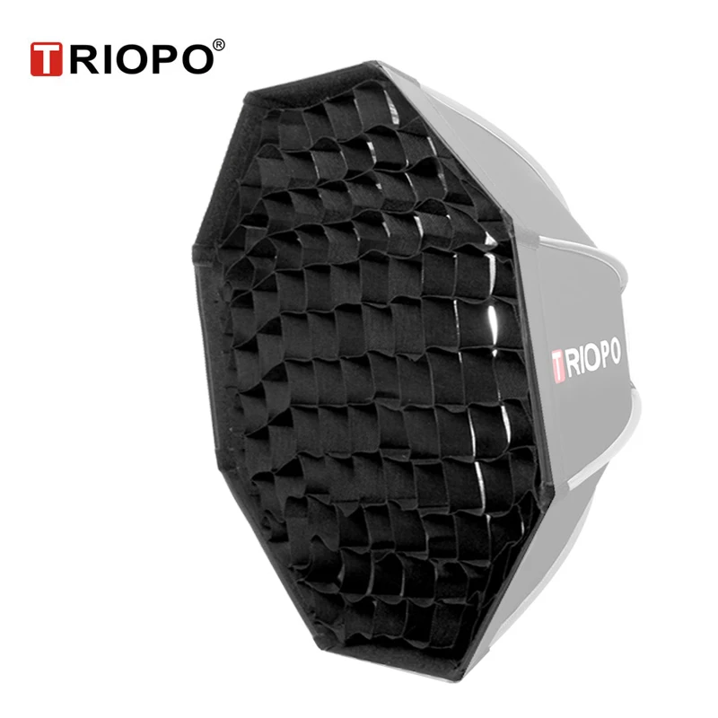 Софтбокс для фотографии KS90/KS65 сотовая сетка Triopo портативный восьмиугольный зонт