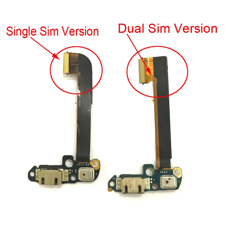 Для HTC One M7 801e плата с зарядным портом для Dual Sim 802 USB зарядное устройство Порт