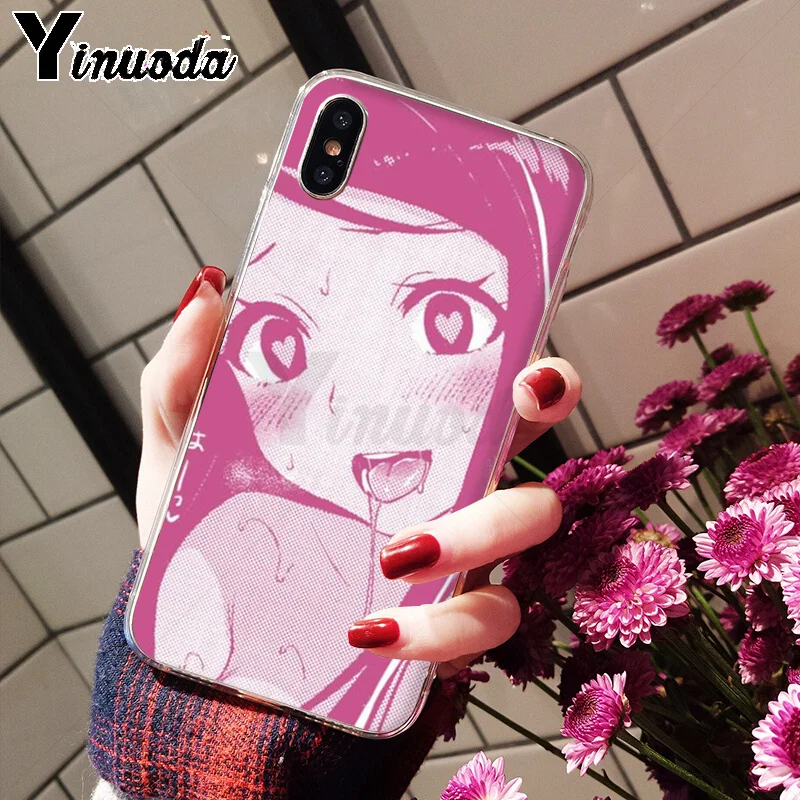 Yinuoda аниме девушка мультфильм Япония милые лица Мягкий чехол для телефона Apple iPhone 8 7 6 6S Plus X XS MAX 5 5S SE XR мобильные телефоны - Цвет: A9