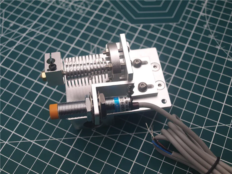 1 комплект алюминиевых креплений Reprap Prusa i3 v6 Bowden hotend X для каретки с индуктивным
