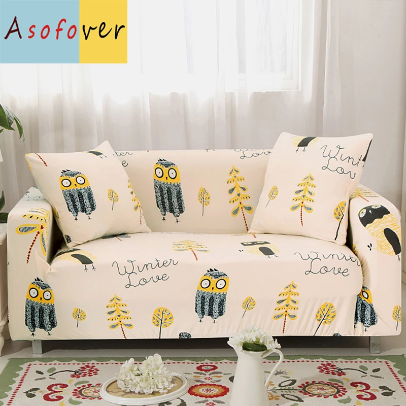 1 шт. Цвет Бабочка чехол для дивана эластичный диван Slipcover Cubre диван растягивающиеся покрытия для мебели протектор Чехлы для диванов для гостиной - Цвет: 23