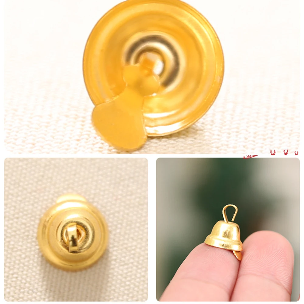 20 шт. декоративные золотые колокольчики 11 мм | Дом и сад