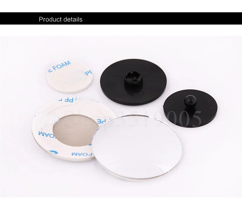 Car Rear View Mirror Auxiliary Blind Spot car Stickers For Mitsubishi asx lancer outlander 3 l200 pajero eclipse |