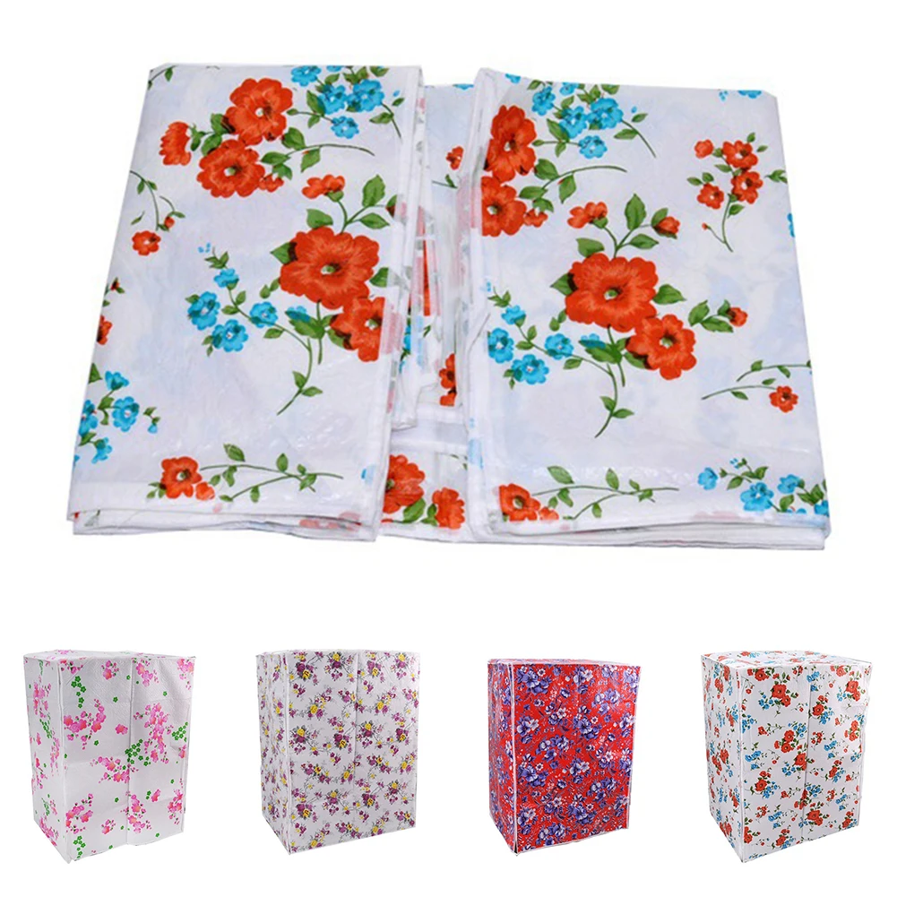 Новый Толстый водонепроницаемый прочный цветочный узор для стиральной машины на