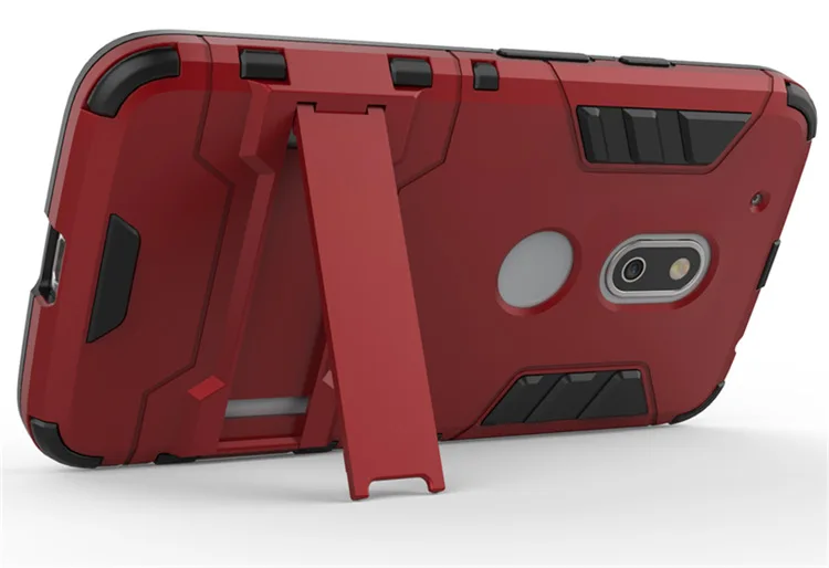 Brand gligle iron man armor two-in-one protective case for Motorola Moto G4 Play cover shell | Мобильные телефоны и