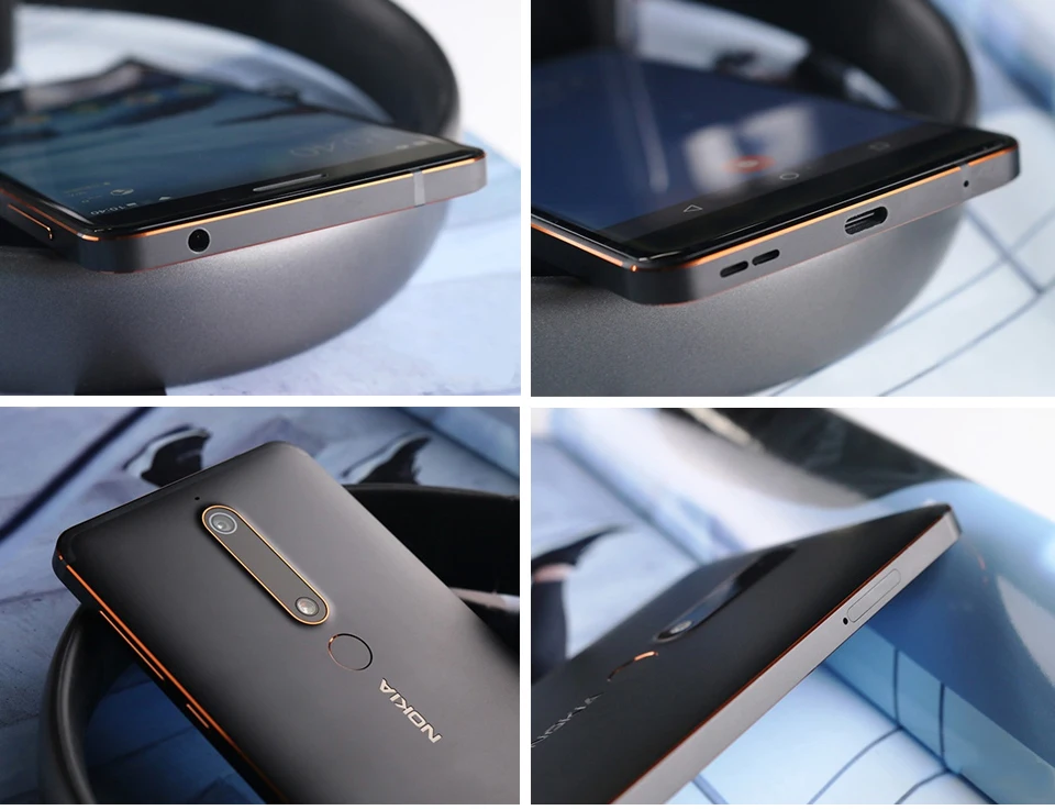 2018 Nokia 6 второго поколения 2th TA-1054 4 г 32 ГБ Android 7 Snapdragon 630 Octa core 5 'ɿHD 16.0MP 3000 мАч