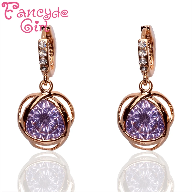 Fancyde девушка окружающей среды стильный Для женщин золото Цвет подарок ювелирные