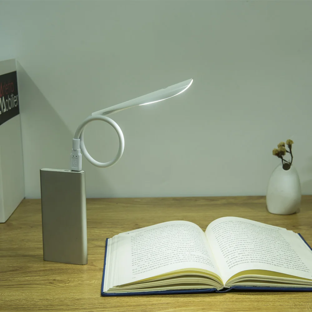 

Mini Novelty USB LED Night Light Book Lights Reading Lamps for Children Bedroom Laptop Notebook Night Reading