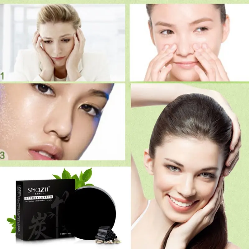 Бамбуковый уголь мыло ручной работы уход за кожей натуральная кожа Отбеливающее