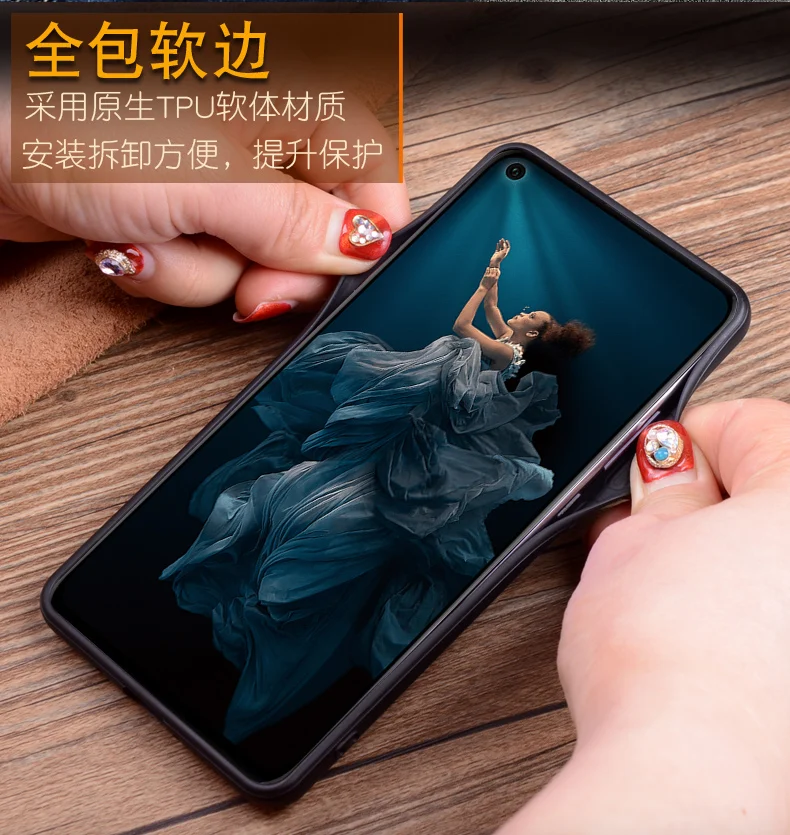 Чехол для Honor 20, новинка, аксессуары для телефона, натуральная коровья кожа, чехол для huawei Honor 20/20 Pro, Защитная, защита экрана