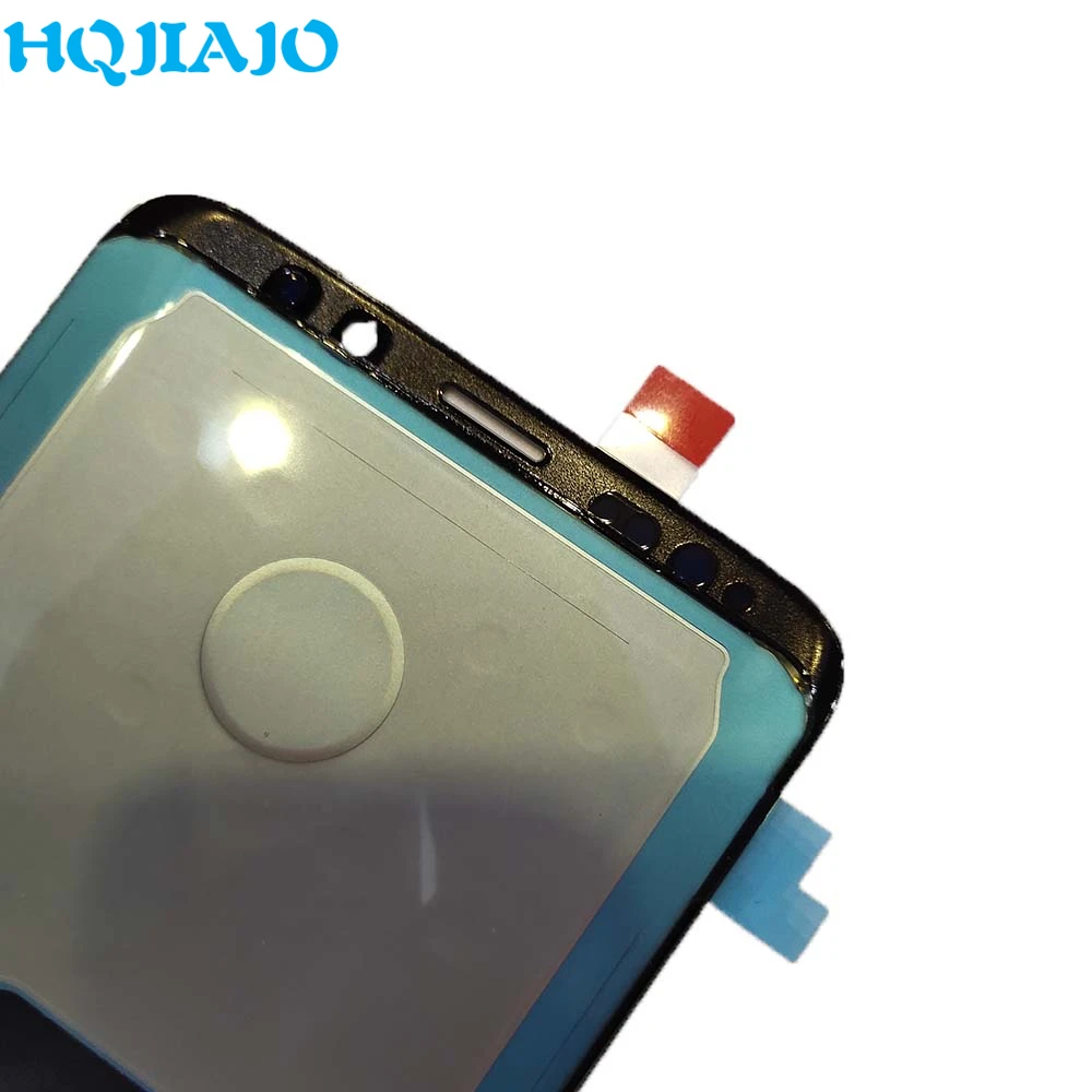 Супер AMOLED тест для samsung Galaxy S9+ G965F G965W сенсорный экран дигитайзер рамка ЖК-дисплея для samsung G965 G965U lcd S9 Plus