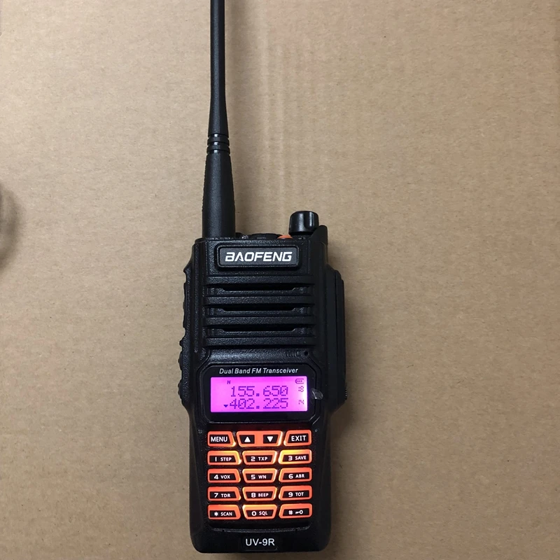 IP67 Водонепроницаемый UHF VHF Dual Band двухстороннее радио BF UV9R ручной 10 км Walkie Talkie Baofeng UV