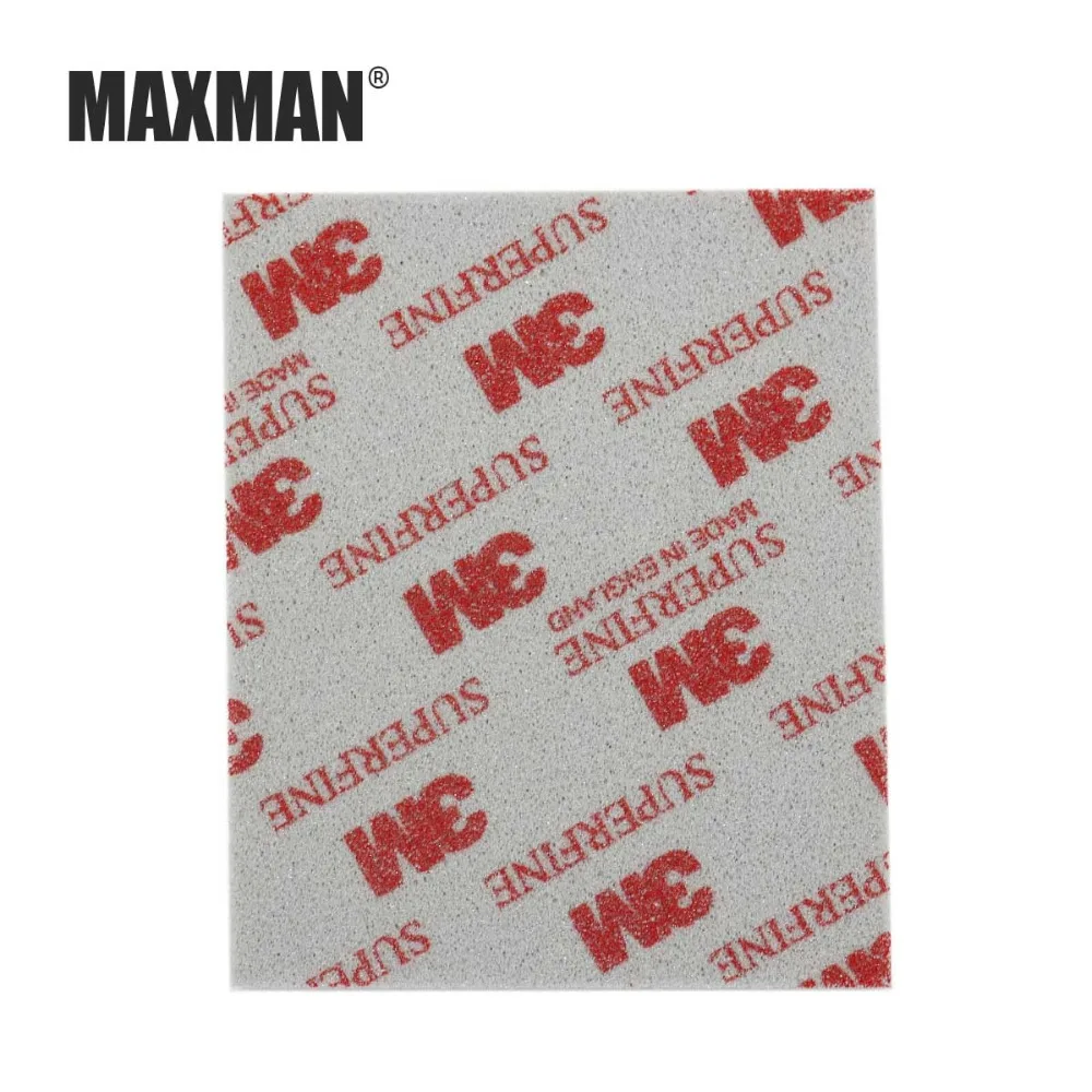 MAXMAN 3 м губка наждачная бумага 600#800#1000# для шлифовки и полировки стекла для волочения проволоки абразивный инструмент Аксессуары ручная полировка один пакет