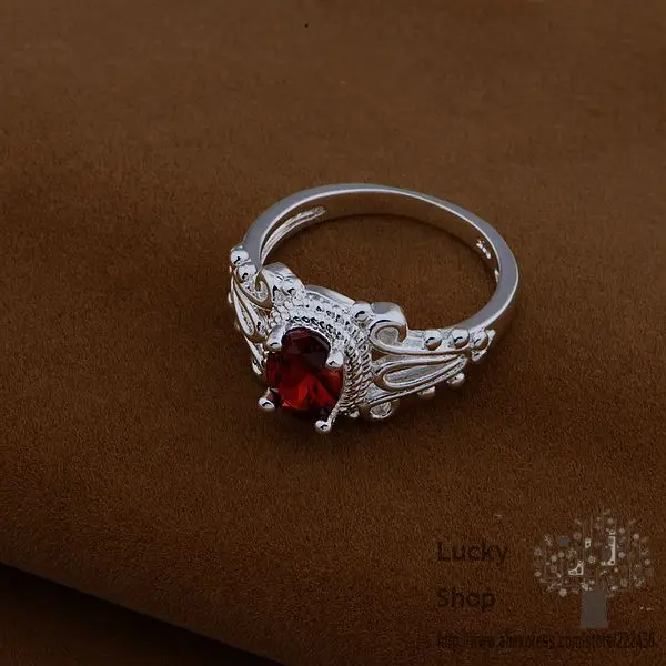 Кольцо с серебряным покрытием AR478 серебряное модное украшение