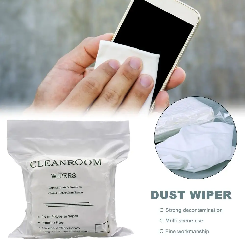 

100 Pcs/ Set Ultrafine Antistatic Cleaning Cloth Glasses Cleaner Wet Wipes Tissue Eyewear Cleaning Dust Remove Phone Wiping Tool