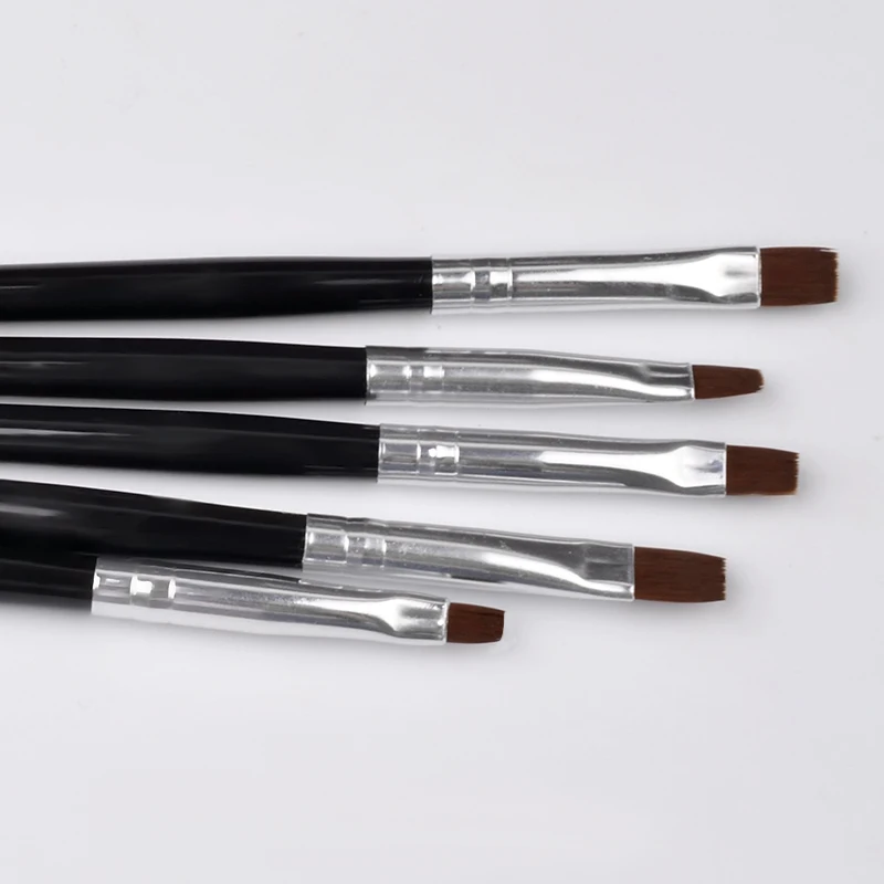 Набор акриловых УФ-гелей для французского дизайна ногтей набор рисования