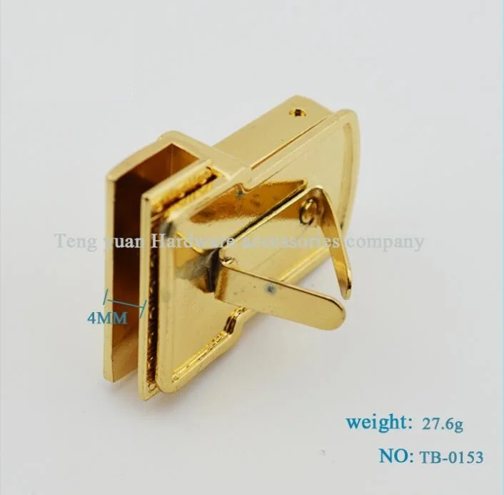 (10 шт./лот) металлическое покрытие обработки кожаные сумки тонкой общего DIY twist lock