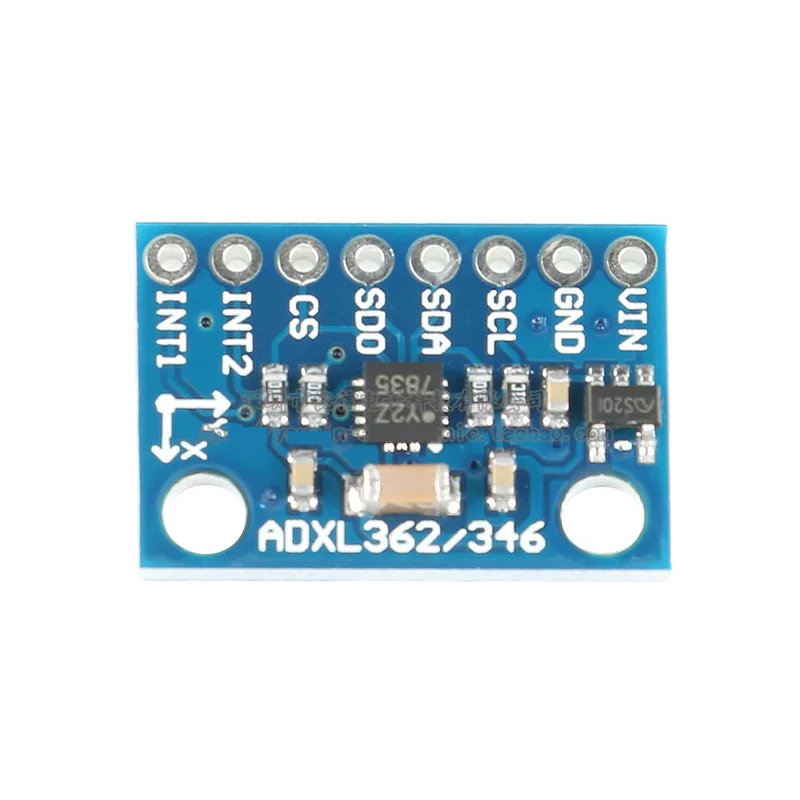 ADXL346 трехосный модульный датчик ускорения I2C/SPI интерфейс/наклонное датчик|module