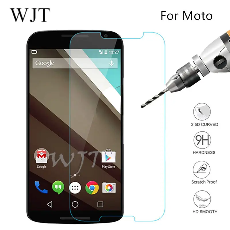 Защитное стекло 9H для Motorola Moto G5 G5S G6 E5 E4 Play Plus xplay X | Мобильные телефоны и аксессуары