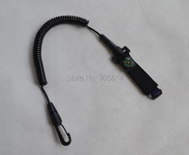 Спиральный поводок с компасом для каноэ Каяка весла удочка рыбалки|leash kids|leash