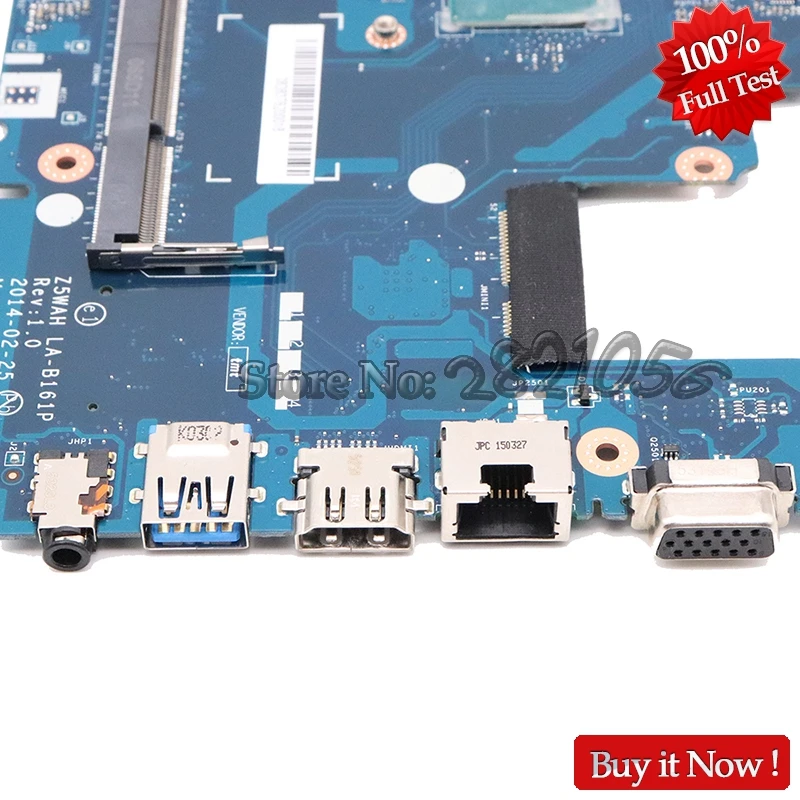 NOKOTION Z5WAH протестированная материнская плата для ноутбуков Acer ASPIRE NB.ML811.00C SR23Y с