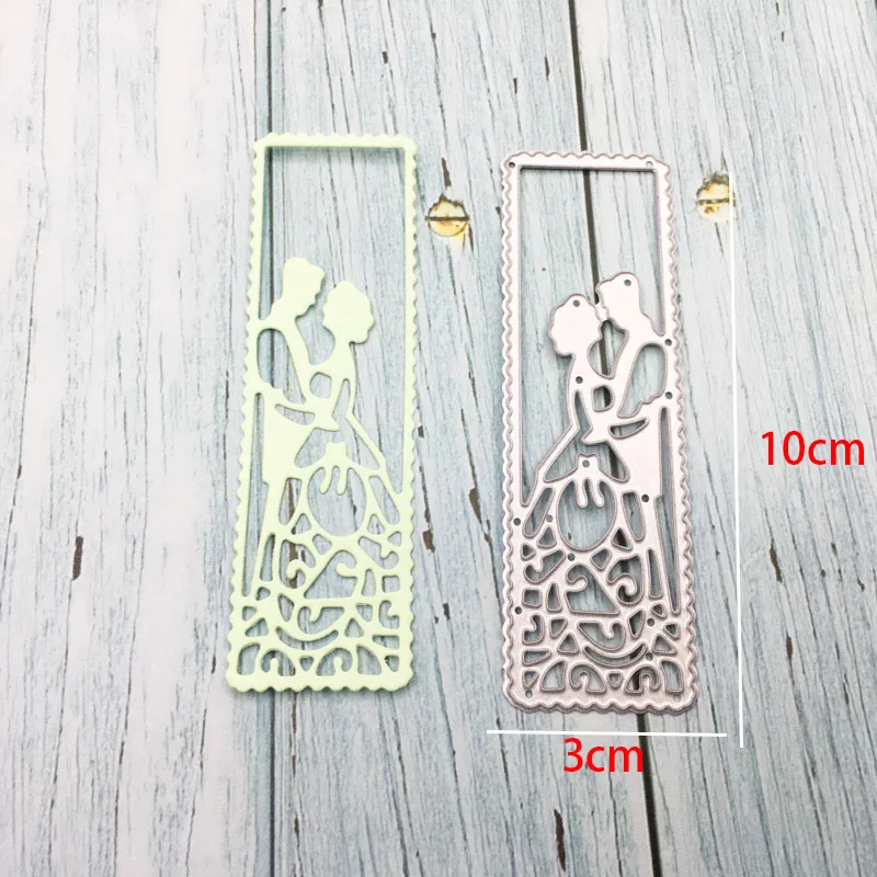 

Bride Groom Wedding Couple Cutting Dies Metal Cutting Dies Scrapbooking Album Decoration Craft Die Cutting Embossing Template