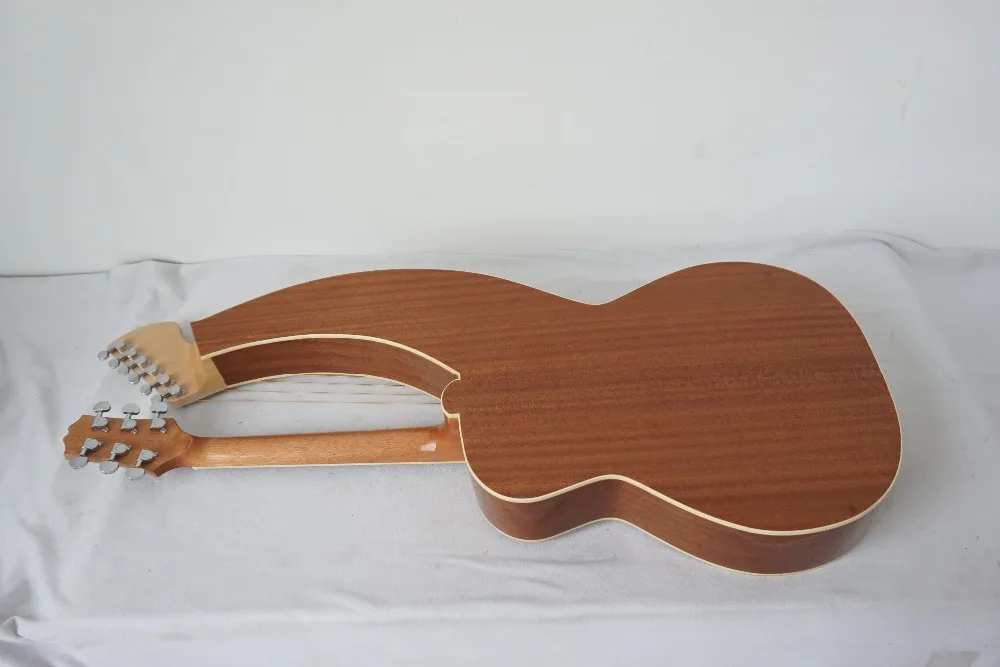 Aiersi factory new developed High Quality Harp Acoustic Guitar SHG001T
