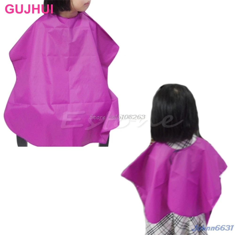 Детская Водонепроницаемая Профессиональная парикмахерская накидка для волос #
