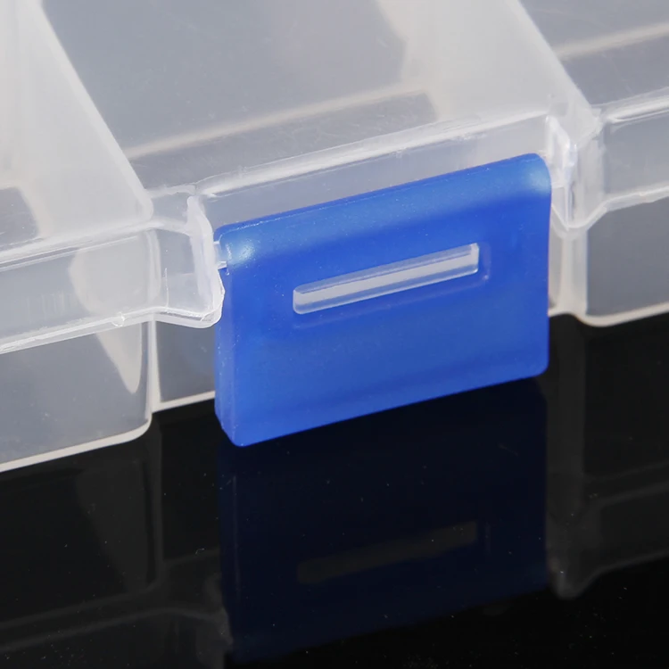 Оптовая продажа 20 шт пластиковый регулируемый отсек Коробка для хранения